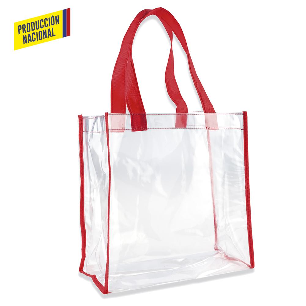 Bolsa clear zuzy con ribete - produccion nacional produccion nacional Verde miniatura 4