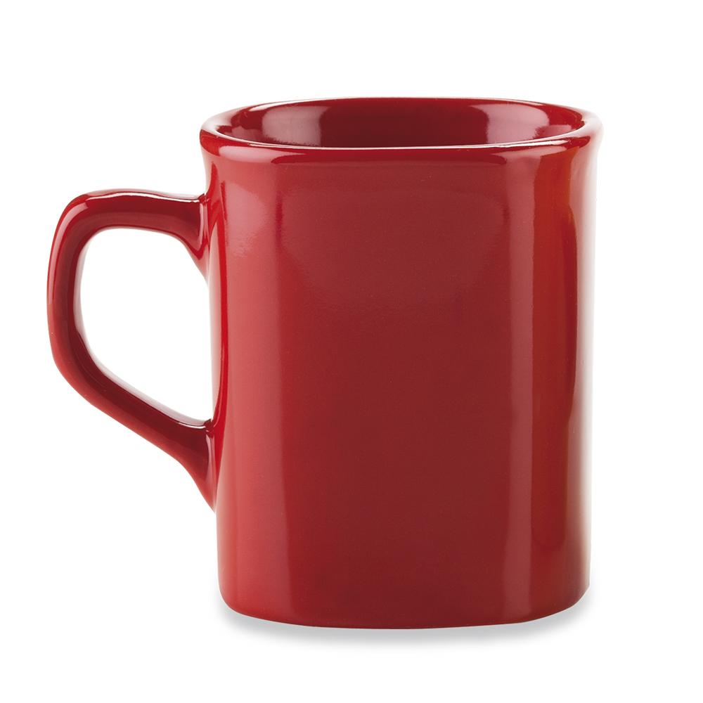 Mug ceramica cuadrado 10 oz Blanco miniatura 6