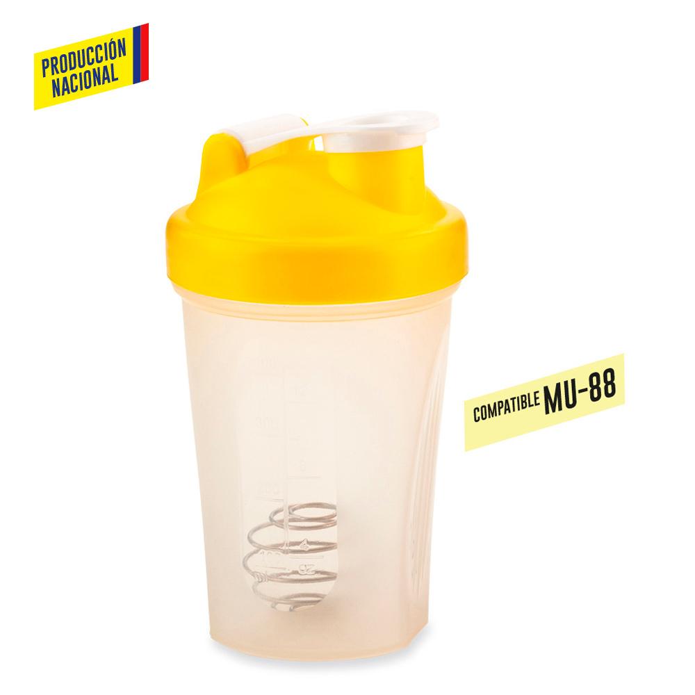 Mug plastico shaker 14 oz - produccion nacional produccion nacional Azul miniatura 3