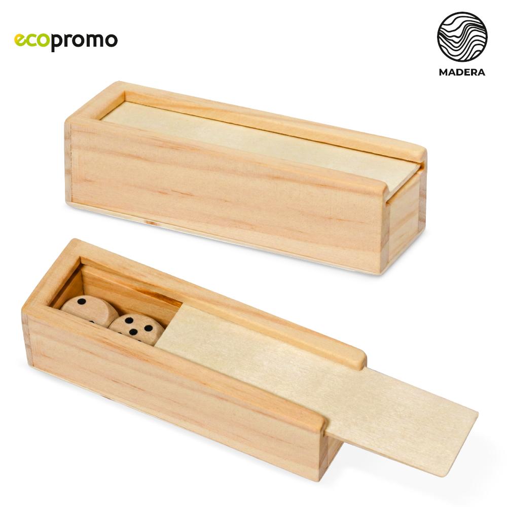 Juego de dados nuevo Natural miniatura 3