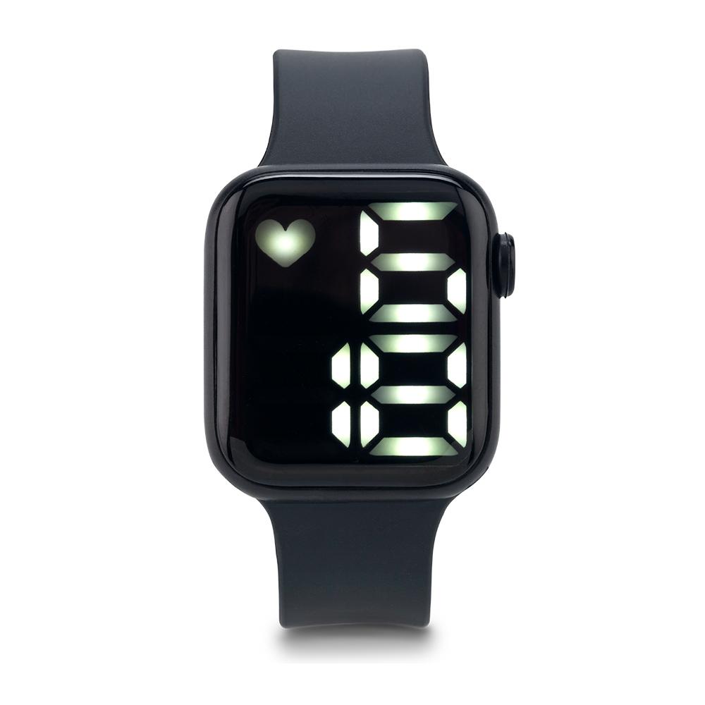 Reloj digital bowen - oferta oferta Negro miniatura 3