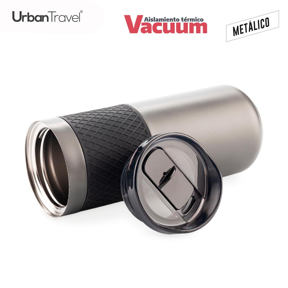 Mug metálico odín urban travel 450ml Negro miniatura 4