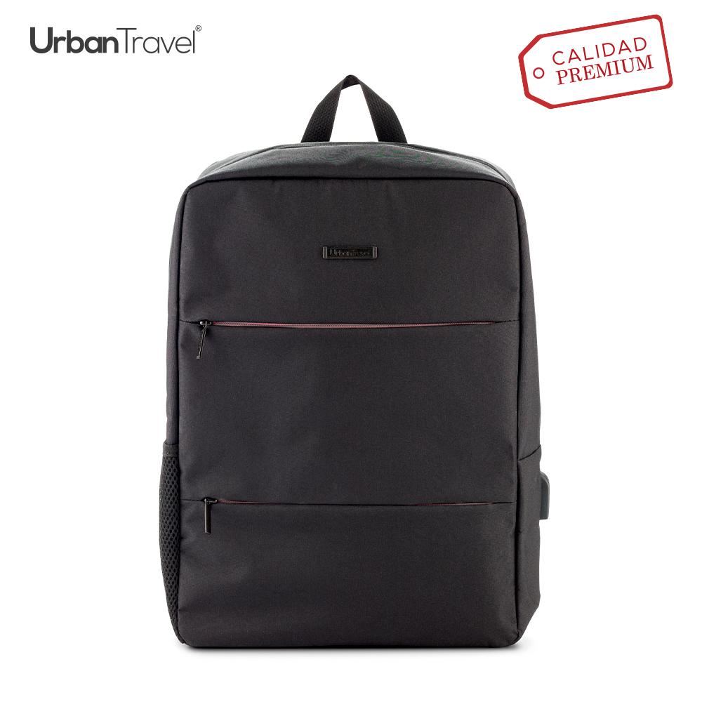Morral backpack samson urban travel Negro - Gris miniatura 4