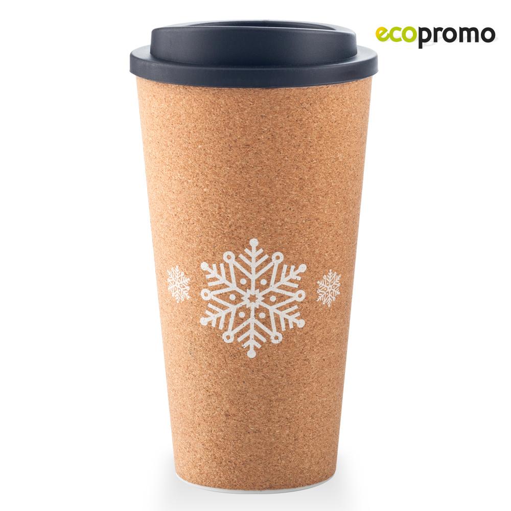 Mug plastico con corcho 16oz Corcho front