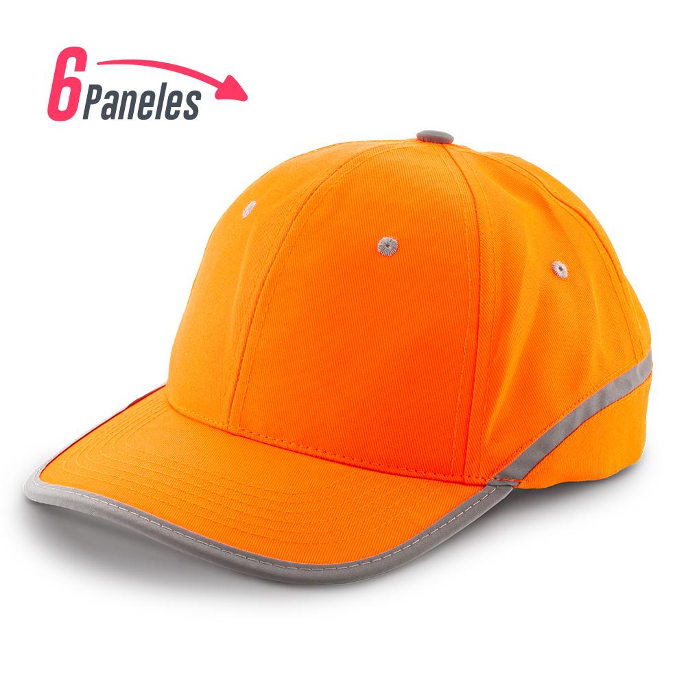 Gorra emergency Verde 6 Paneles miniatura 3