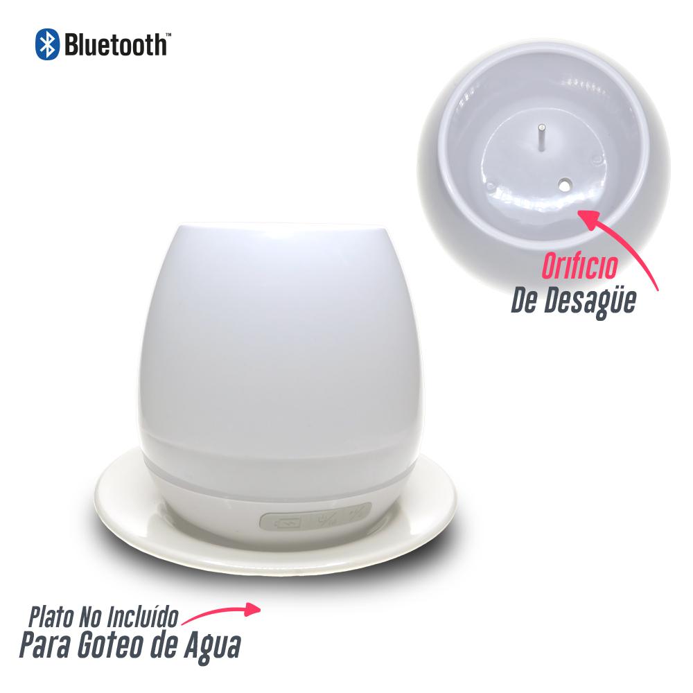 Speaker bluetooth plant Blanco miniatura 5