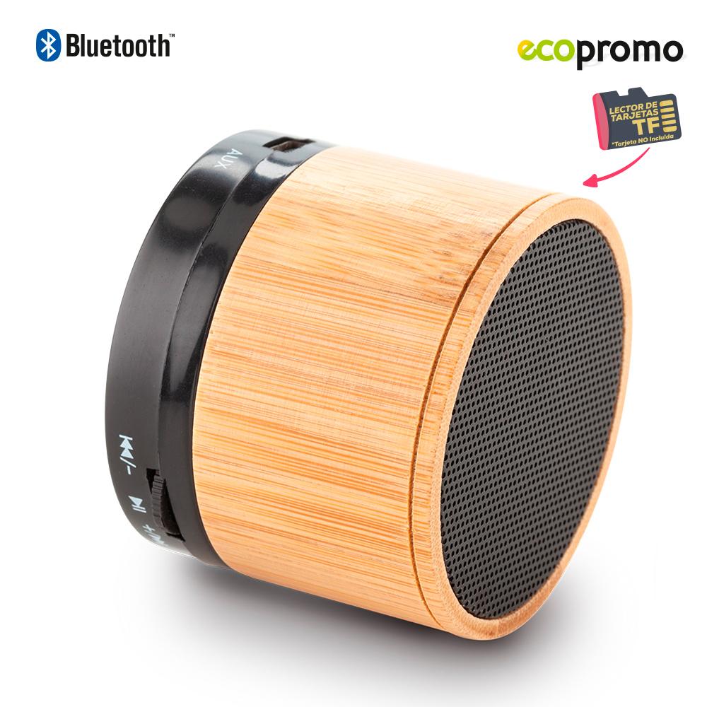 Speaker bluetooth artix bamboo Bamboo Negro miniatura 5