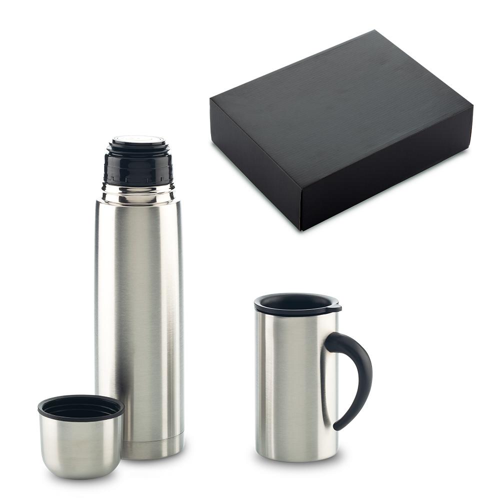 Set de mugs con termo cascade Silver miniatura 3