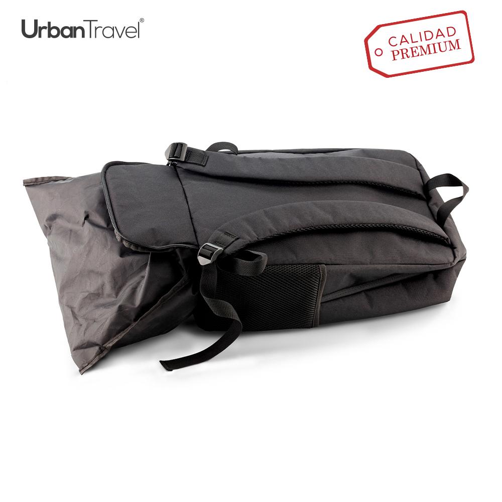 Morral backpack samson urban travel Negro - Gris miniatura 3