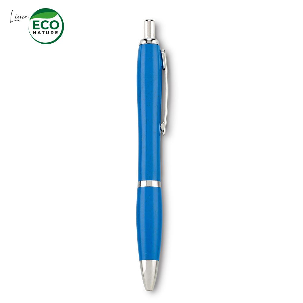 Boligrafo ventura eco fibra de trigo Azul miniatura 3