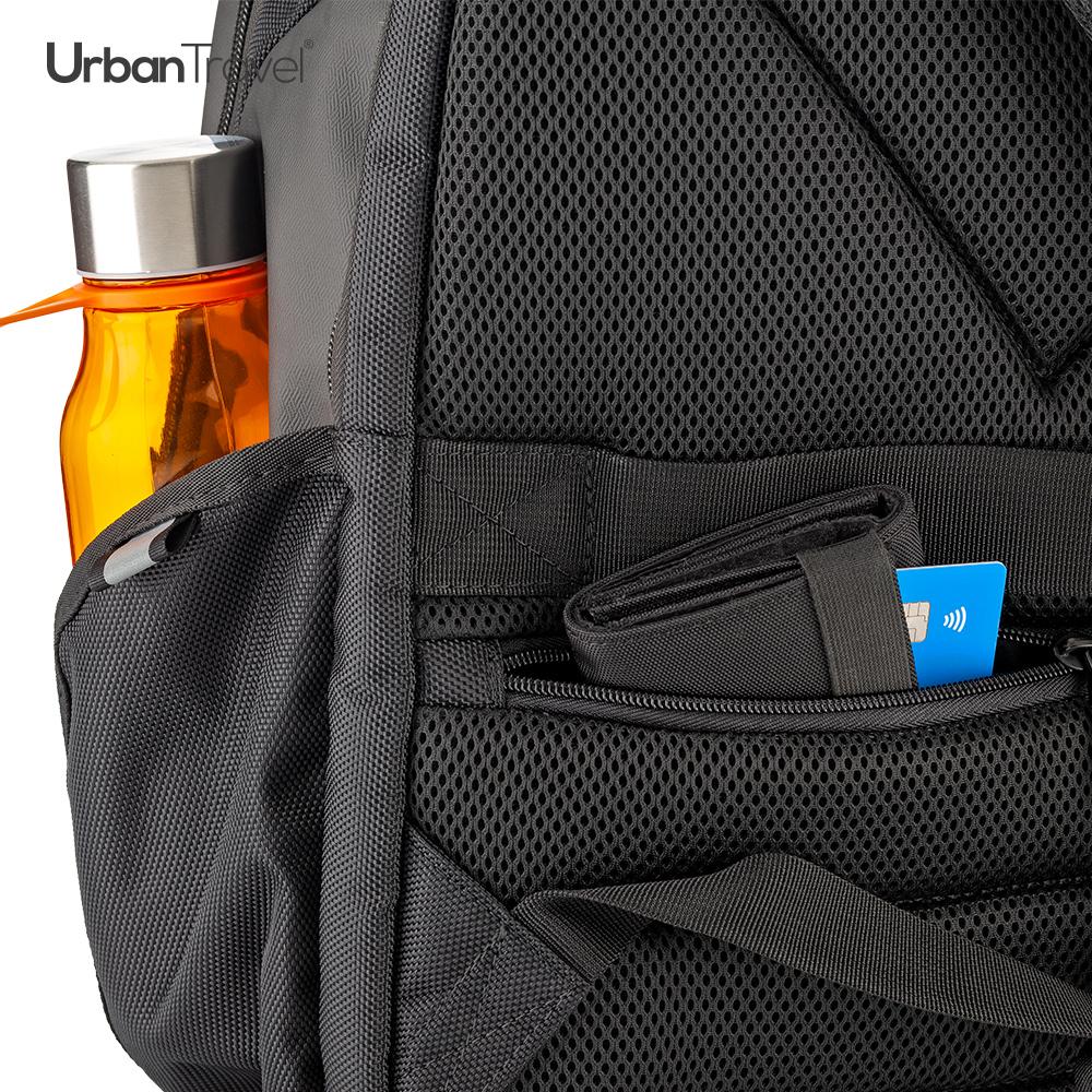 Morral backpack genesis urban travel Negro miniatura 5