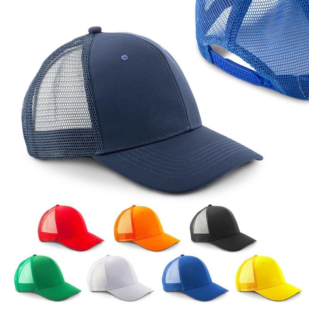Gorra mesh urban travel Blanco front