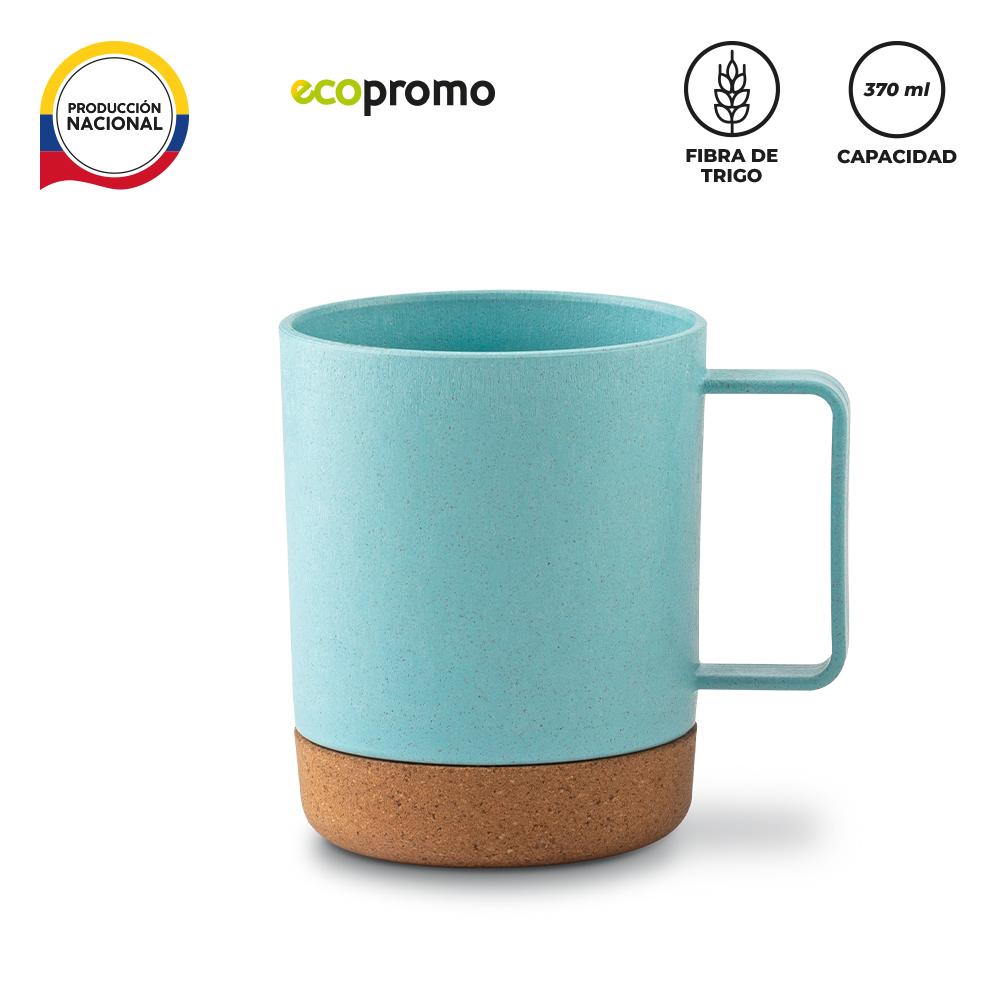 Mug plastico atom 370 ml produccion nacional Verde miniatura 10