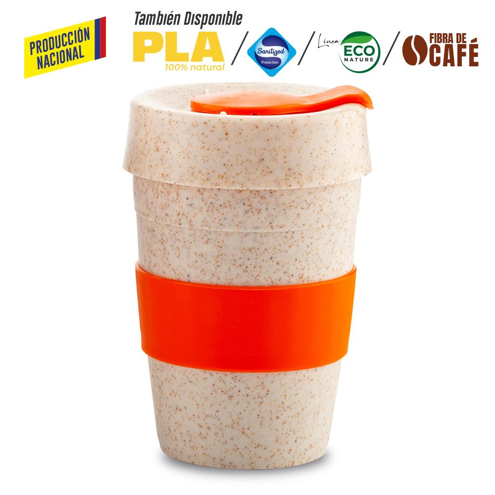 Mug plastico orbit 12oz - produccion nacional produccion nacional Blanco Para Tapa Plastica miniatura 14