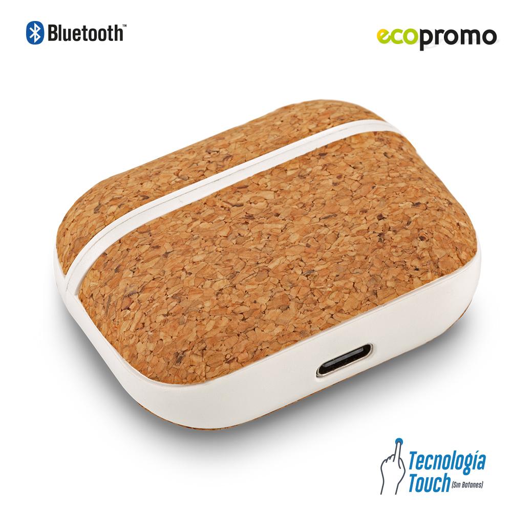 Audifonos bluetooth cork Corcho miniatura 3