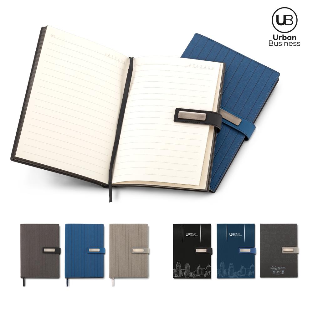 Libreta klaus urban business Azul Oscuro front