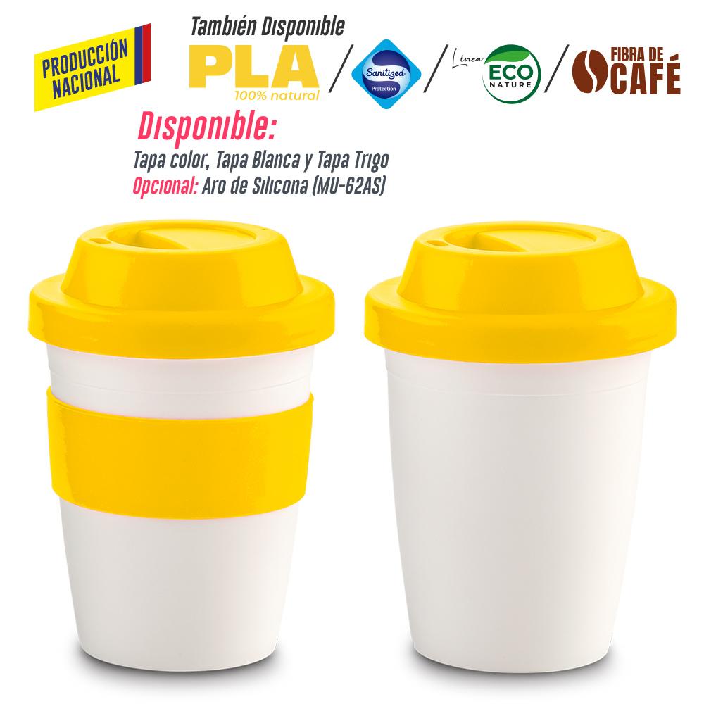 Mug plastico coffee plus 12oz- produccion nacional produccion nacional .Vaso Trigo miniatura 13