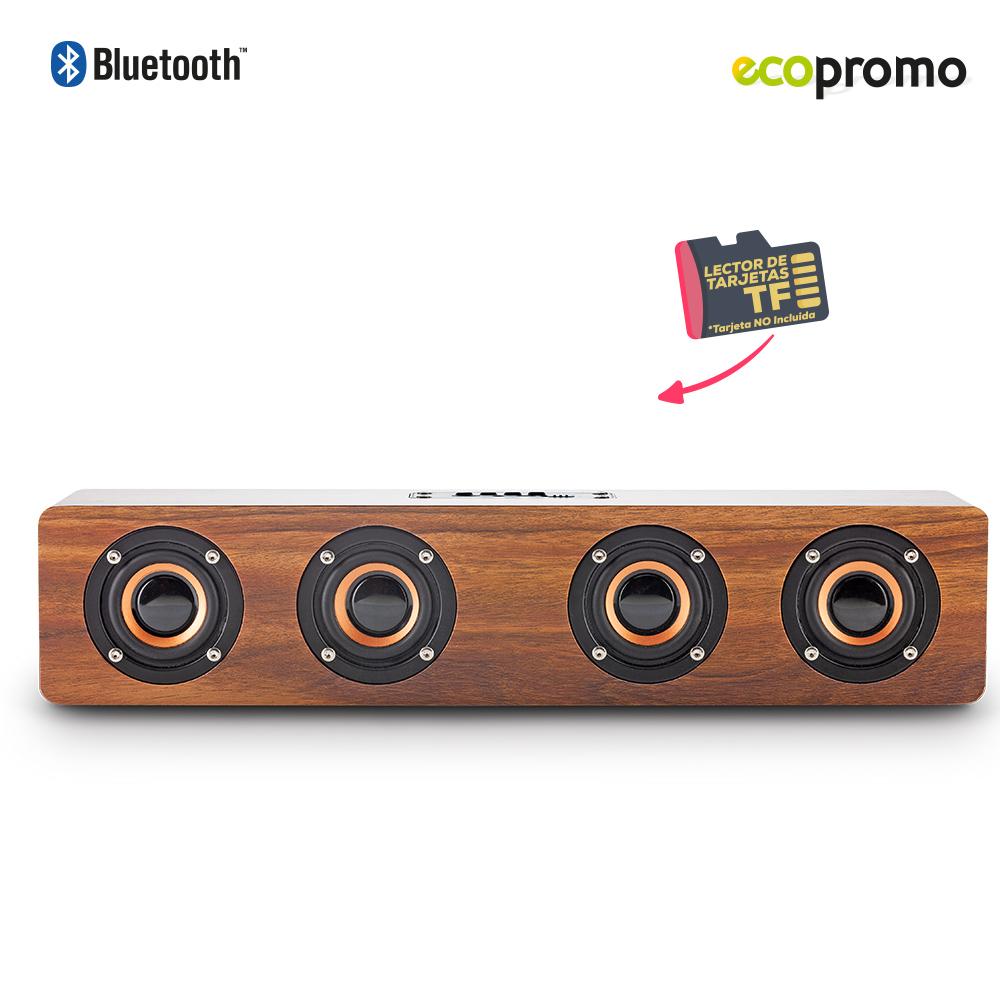Speaker bluetooth retro bamboo Madera miniatura 3