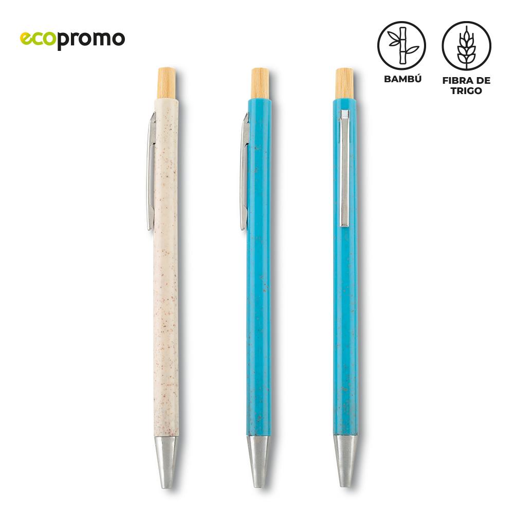 Bolígrafo nest eco Natural front