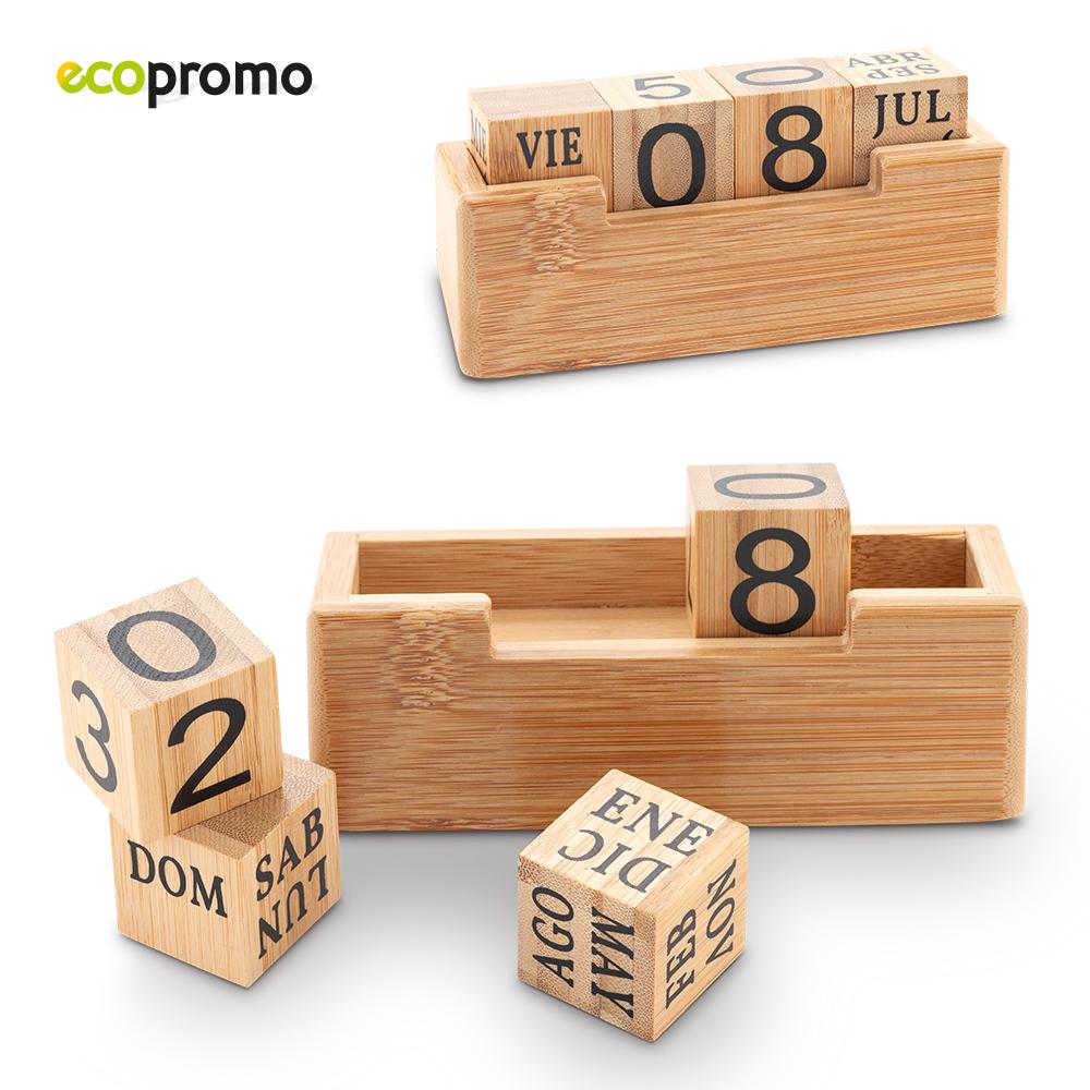 Calendario perpetuo wood Madera front