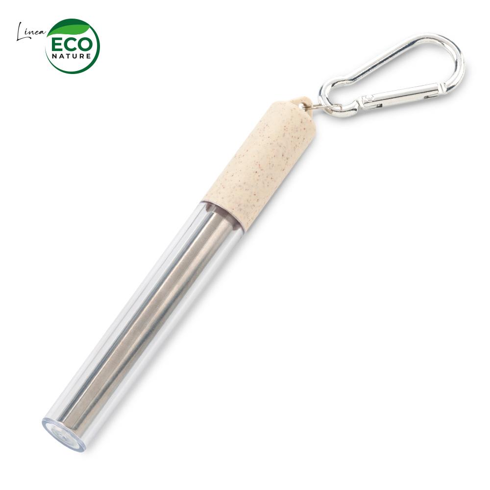 Pitillo reutilizable metalico wheat Natural miniatura 4