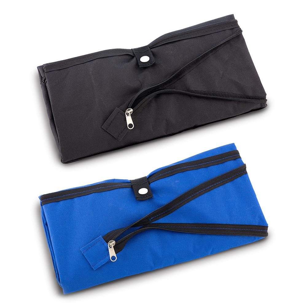 Carrito shopping bag zipper Azul Royal miniatura 7