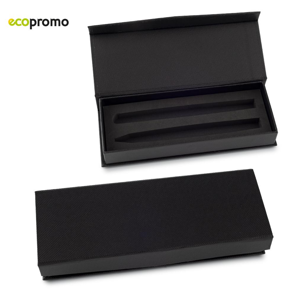 Estuche doble magnetic Negro front