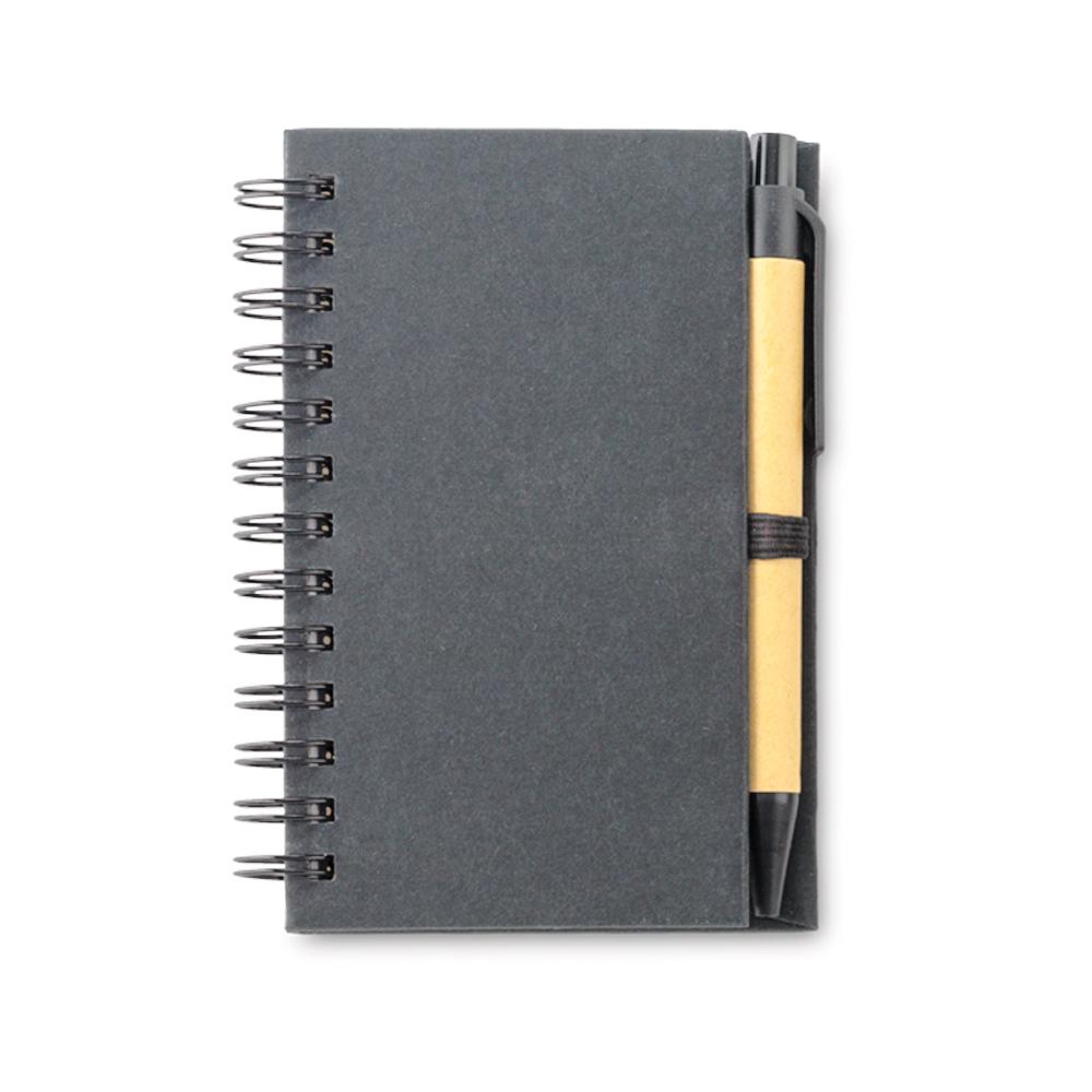 Mini libreta con boligrafo tavish Rojo front