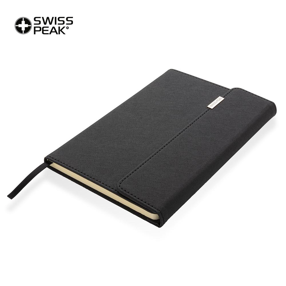 Set de bolígrafo y libreta swisspeak lux Negro miniatura 4