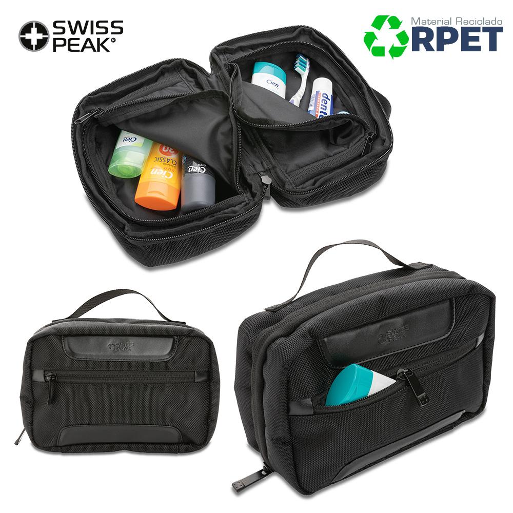 Organizador de viaje swisspeak rpet Negro front