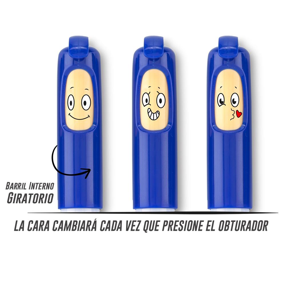 Bolígrafo telson - oferta oferta Blanco-Azul miniatura 3