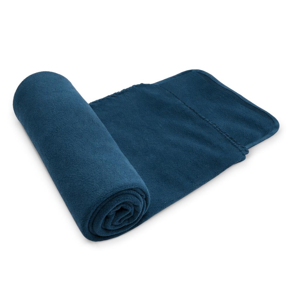 Cobija en fleece con velcro nuevo Azul Oscuro miniatura 3