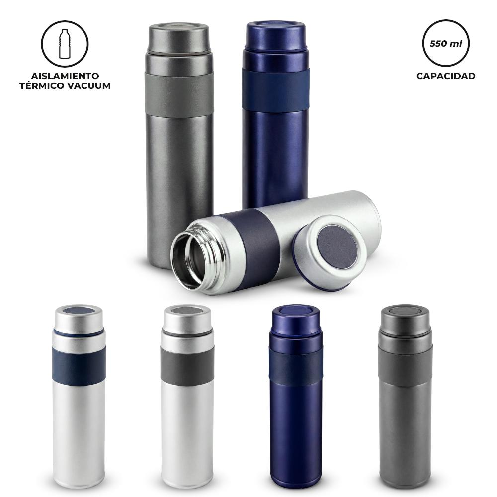 Botilito metálico concord 550 ml nuevo Gris - Gris miniatura 2