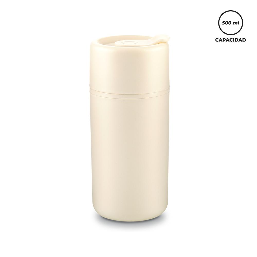 Mug plástico quovo 500 ml Azul miniatura 4