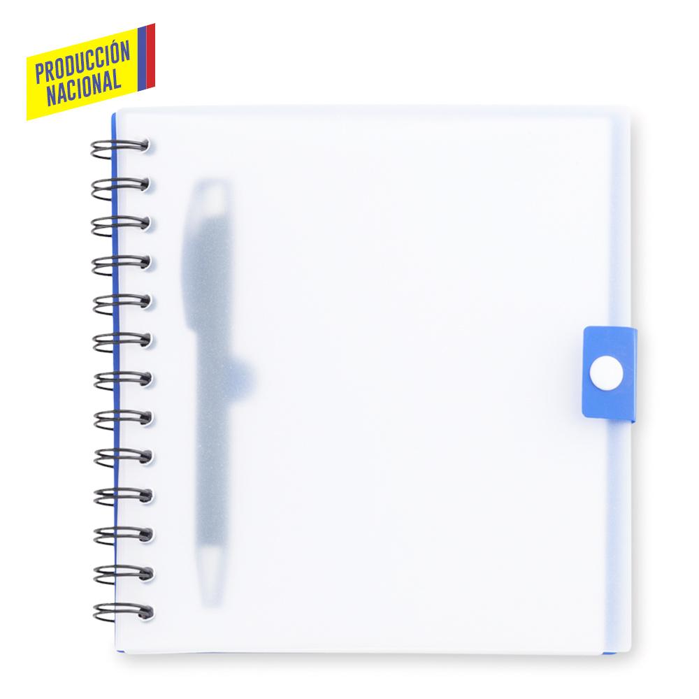 Libreta con boligrafo kadens - produccion nacional produccion nacional Amarillo miniatura 4