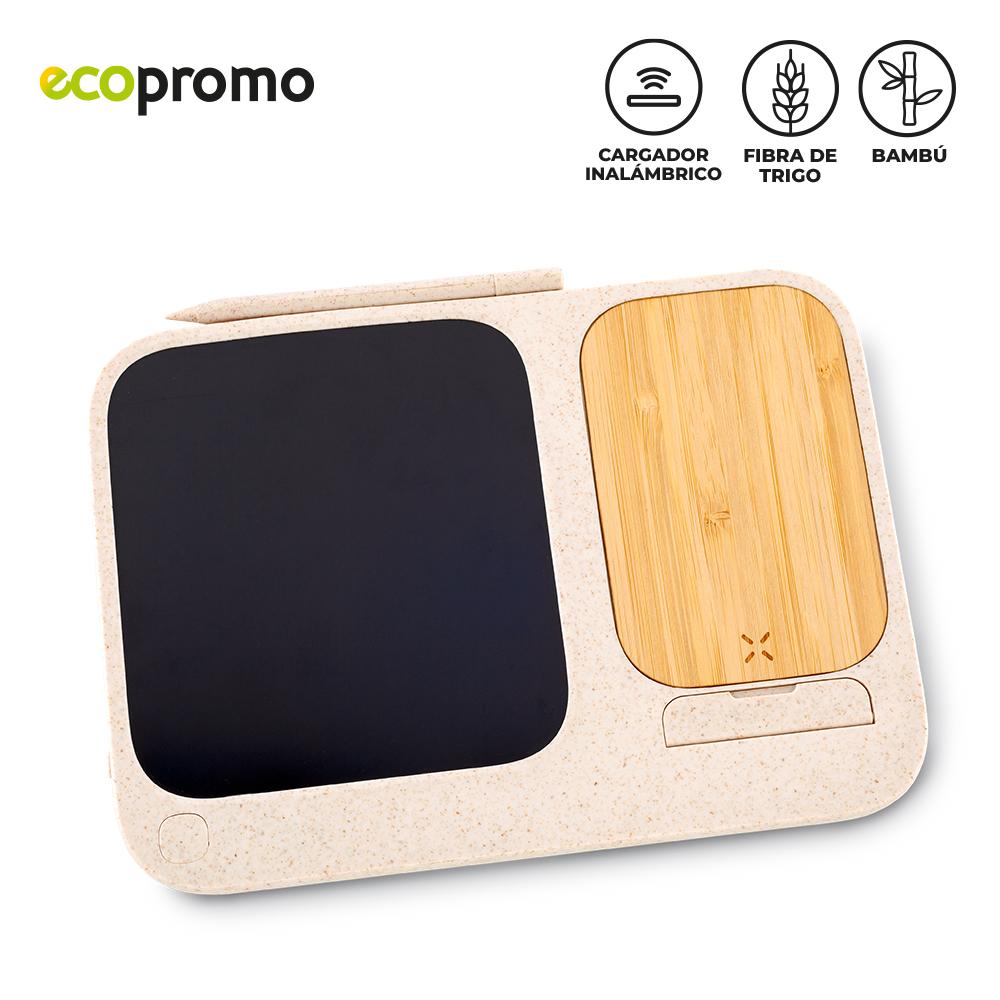 Cargador inalambrico con tablero - oferta oferta Natural miniatura 3