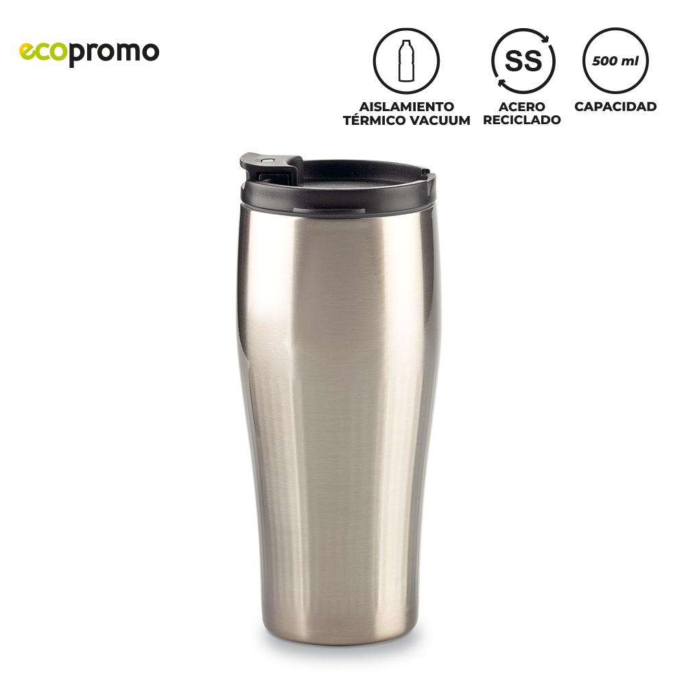 Mug metálico tasso 500 ml Blanco Marfil miniatura 3