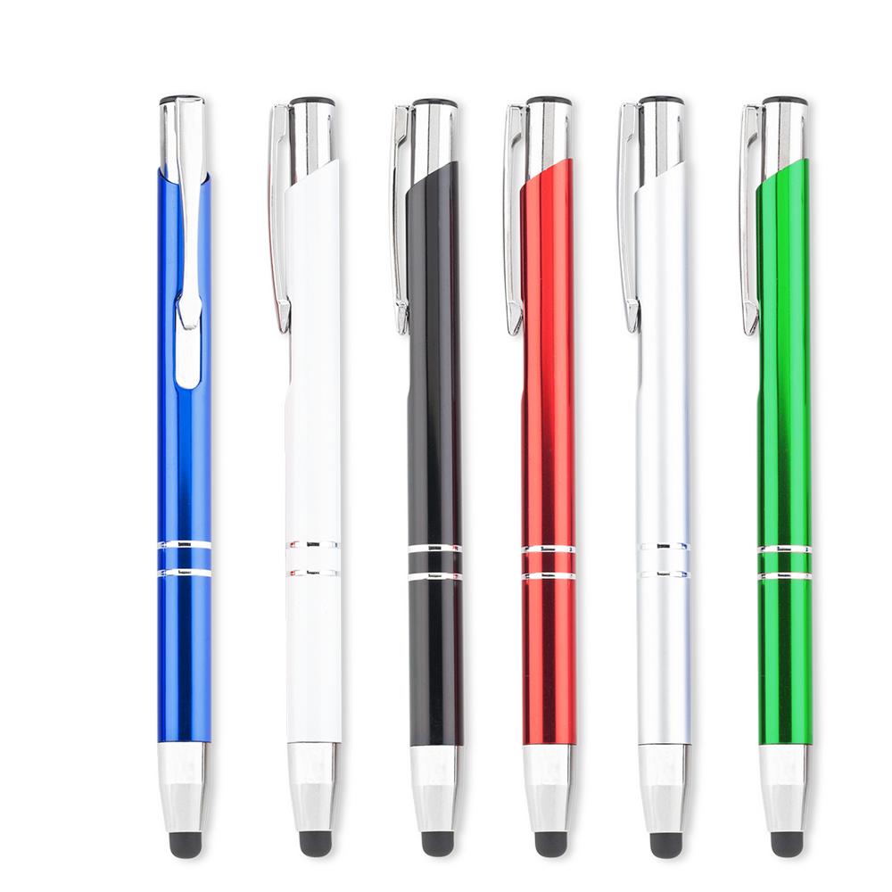 Aston stylus metalico Silver front