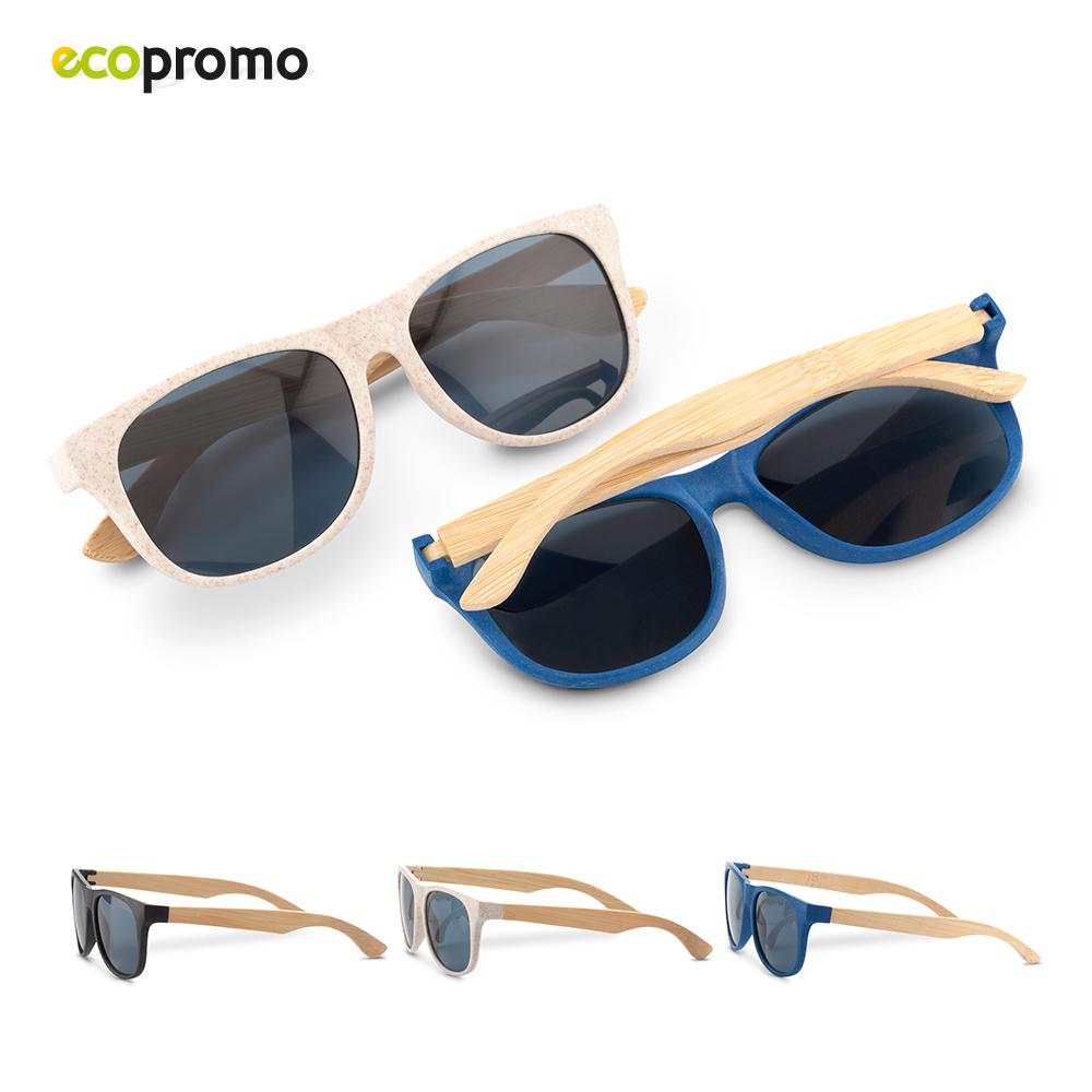 Gafas bamboo eco Natural front