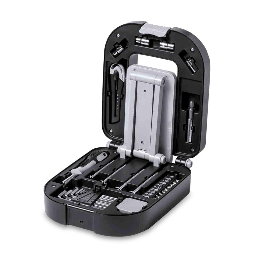 Set de herramientas con lampara led - oferta oferta Negro miniatura 5