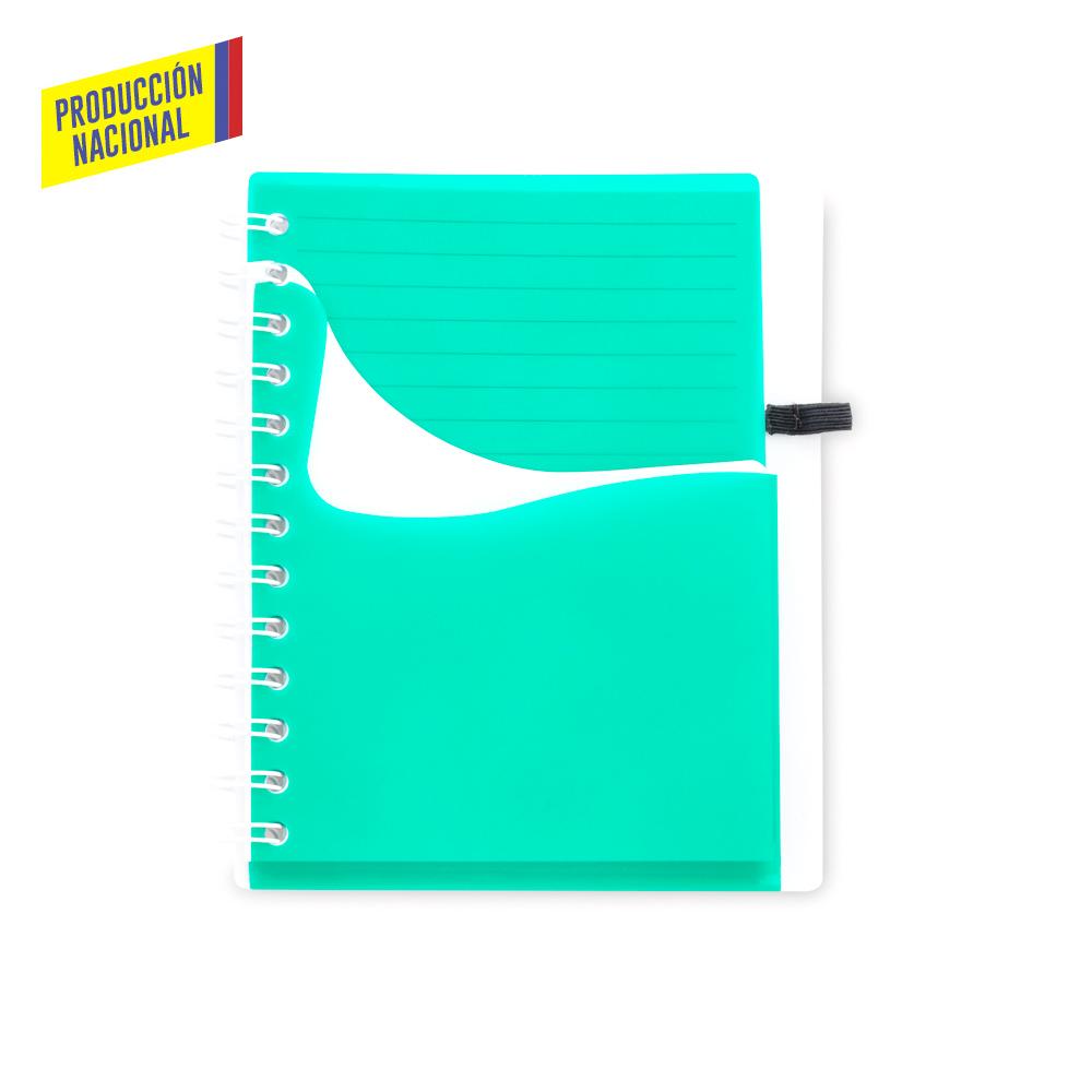 Libreta wave - produccion nacional produccion nacional Azul miniatura 4