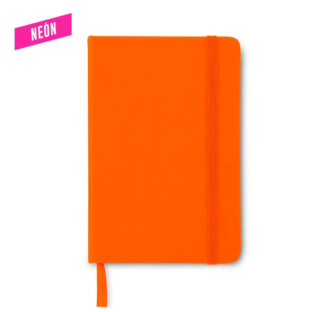 Mini libreta neón ii Naranja Corrugado miniatura 6