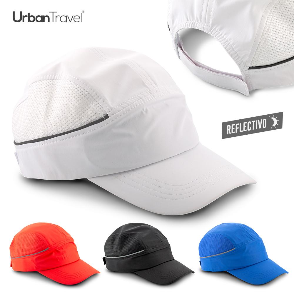 Gorra sport en microfibra urban travel Blanco miniatura 2