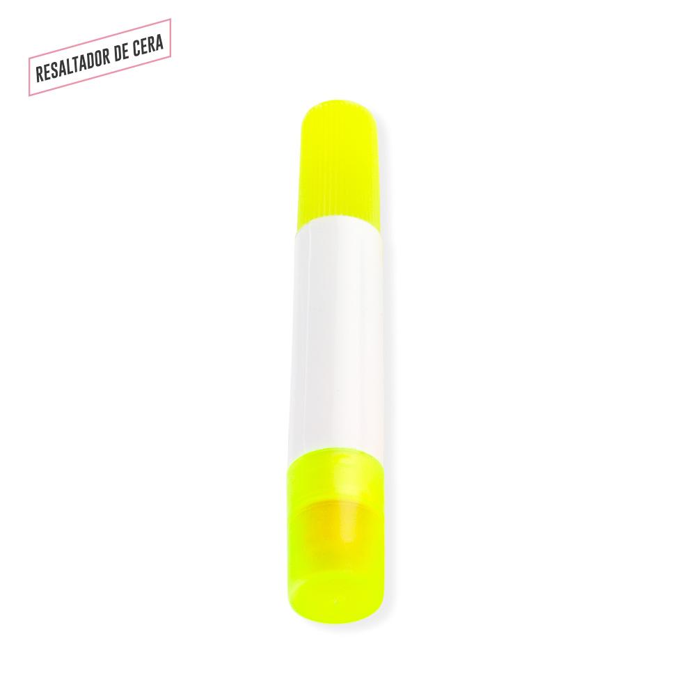 Resaltador magico en cera mega Amarillo miniatura 3