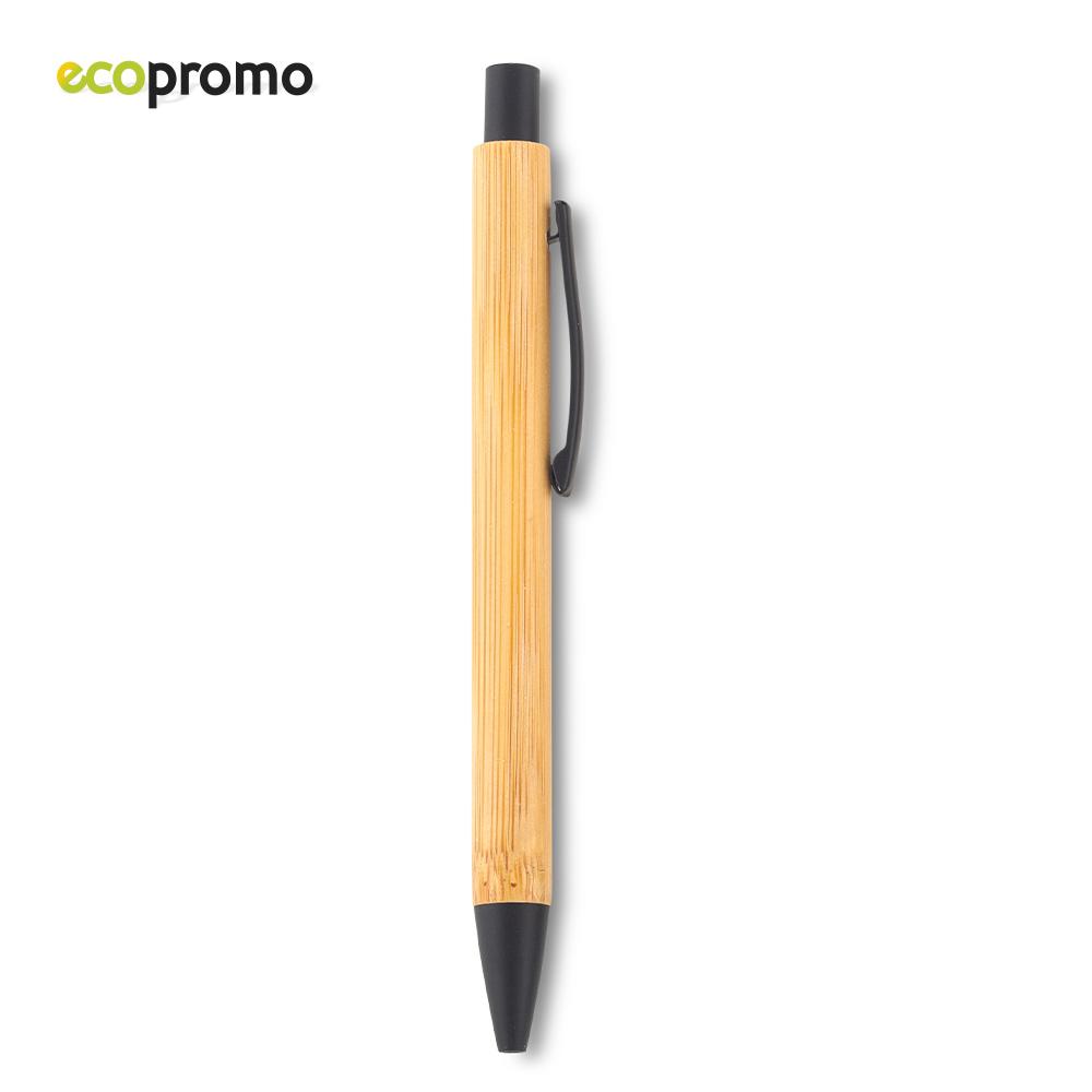 Boligrafo forest bamboo Negro front