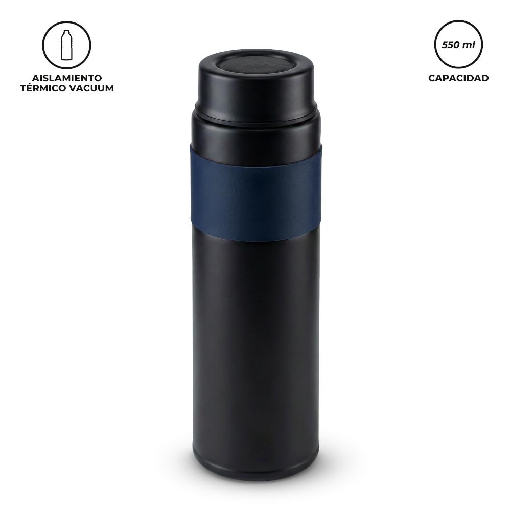 Botilito metálico concord negro 550 ml nuevo .Botilito Negro Sin Aro miniatura 6