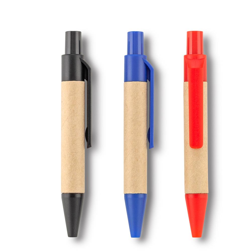 Boligrafo cartoon mini Azul front