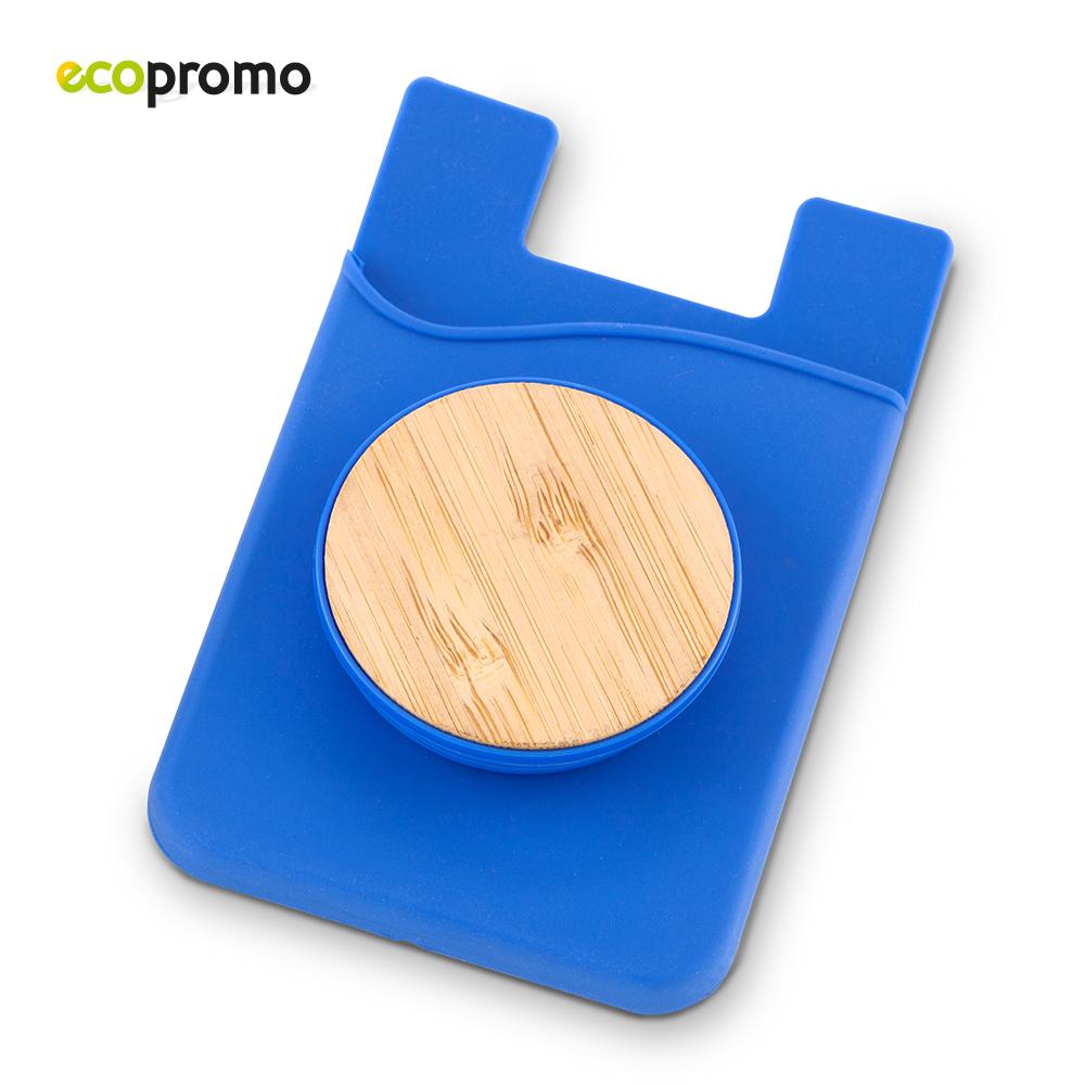 Portatarjetas pump bamboo Azul miniatura 3