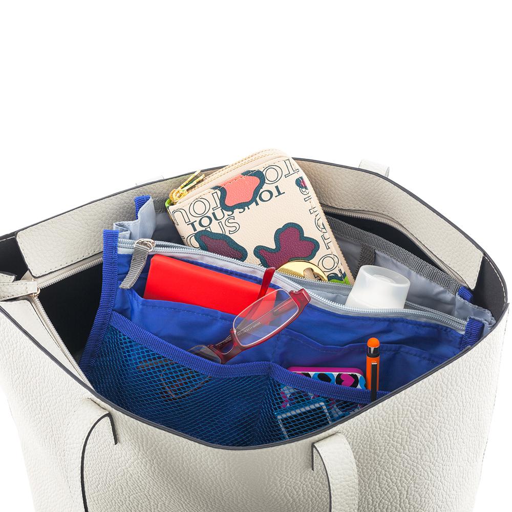 Multiorganizador para cartera y maletin Azul miniatura 6