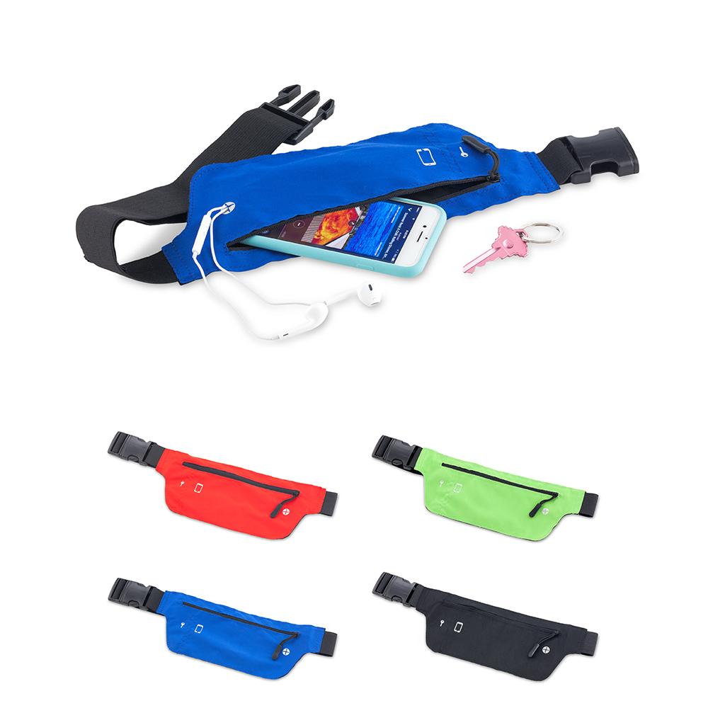 Canguro en poliester pocket Azul Royal front